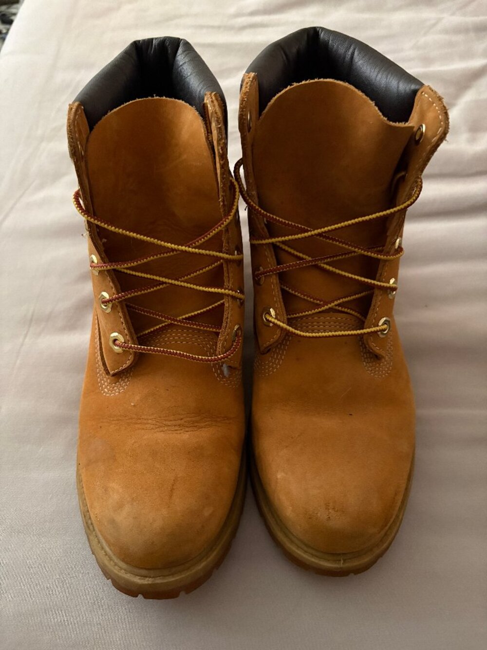 Timberland 6-Inch Premium Waterproof Wheat Nubuck Boots